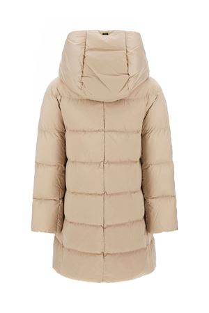 A-Shape Jacket In Beige Satin HERNO | PI1304D12170Z1985