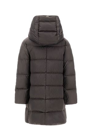 Giubbotto A-shape in raso grigio HERNO | PI1304D12170Z9480