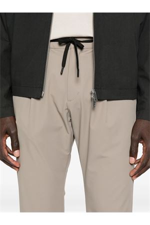 Beige pleated drawstring trousers HERNO | PT000155U12773S2600