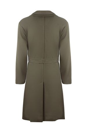 Ostuni coat in mud-grey virgin wool blend HEVO | OSTUNII7400513