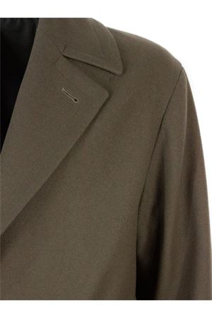 Ostuni coat in mud-grey virgin wool blend HEVO | OSTUNII7400513