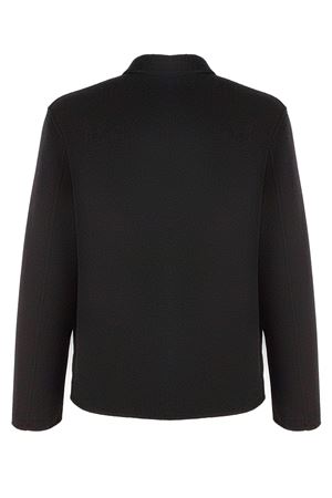 Black wool shirt jacket HEVO | VERDEMAREDI7000303