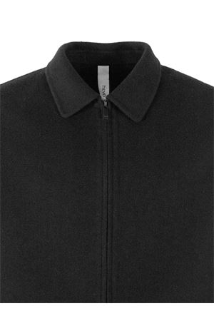 Black wool shirt jacket HEVO | VERDEMAREDI7000303