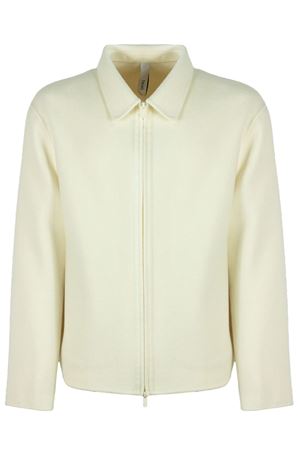 Cream white wool shirt jacket HEVO | VERDEMAREDI7000602