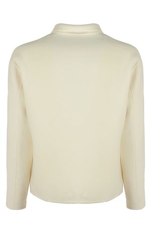 Cream white wool shirt jacket HEVO | VERDEMAREDI7000602