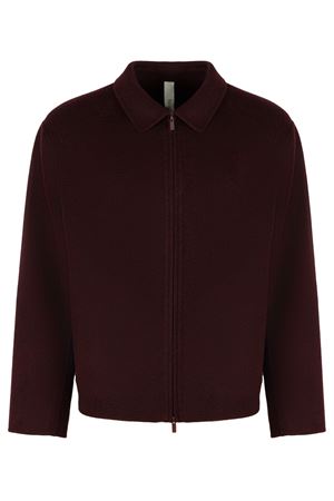 Burgundy wool shirt jacket HEVO | VERDEMAREDI7002118