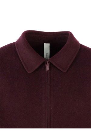 Burgundy wool shirt jacket HEVO | VERDEMAREDI7002118