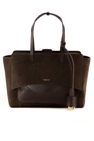 Borsa a tracolla testa di moro Flap L HIDESINS | FL11DN025TMORO