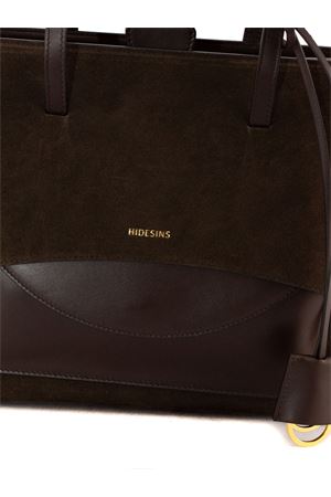 Borsa a tracolla testa di moro Flap L HIDESINS | FL11DN025TMORO