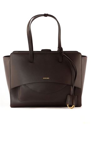 Borsa a tracolla testa di moro Flap L HIDESINS | FL11TR39920DARKBROWN