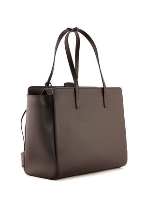 Borsa a tracolla testa di moro Flap L HIDESINS | FL11TR39920DARKBROWN