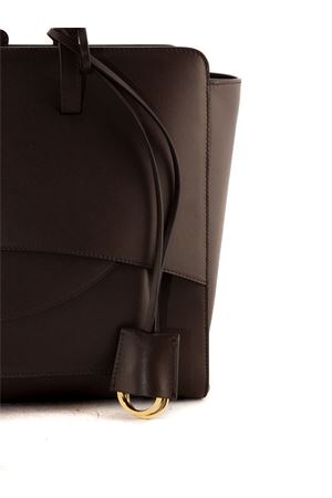 Borsa a tracolla testa di moro Flap L HIDESINS | FL11TR39920DARKBROWN