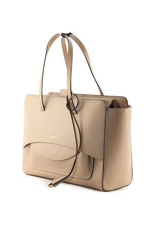 Borsa a tracolla beige Flap L HIDESINS | FL11TR7093DOVE