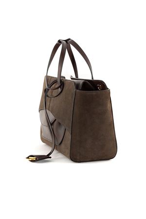Borsa a tracolla Testa di moro Flap M HIDESINS | FL12DN025TMORO