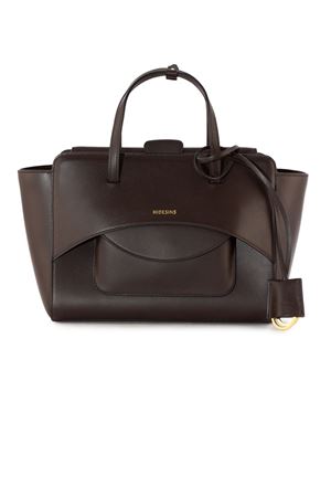 Borsa a tracolla testa di moro Flap M HIDESINS | FL12TR39920DARKBROWN
