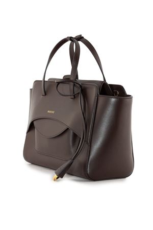 Borsa a tracolla testa di moro Flap M HIDESINS | FL12TR39920DARKBROWN