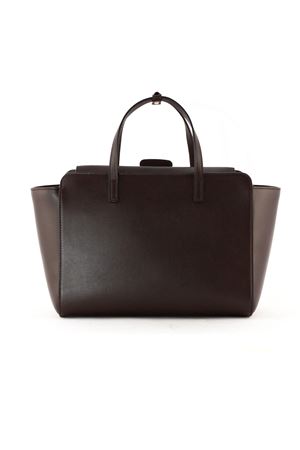 Borsa a tracolla testa di moro Flap M HIDESINS | FL12TR39920DARKBROWN