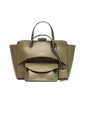 Borsa a tracolla muschio Flap M HIDESINS | FL12TR5808MUSK