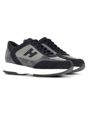 Sneakers Hogan Interactive Blu Grigio HOGAN | HXM00N0I980UGO418W