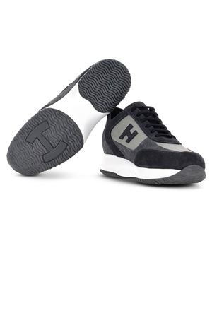 Sneakers Hogan Interactive Blu Grigio HOGAN | HXM00N0I980UGO418W