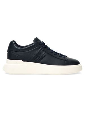blue leather h580 sneakers HOGAN | HXM5800DV42LE9U805