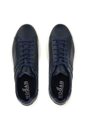 blue leather h580 sneakers HOGAN | HXM5800DV42LE9U805