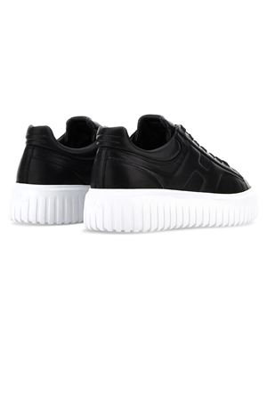 Hogan H-Stripes Black sneakers HOGAN | HXM6450FC60LE9B999