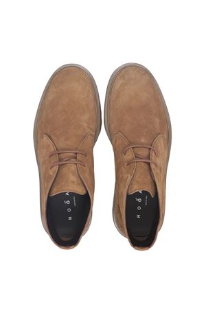 Hogan H673 brown suede ankle boots HOGAN | HXM6730FN40BYES600