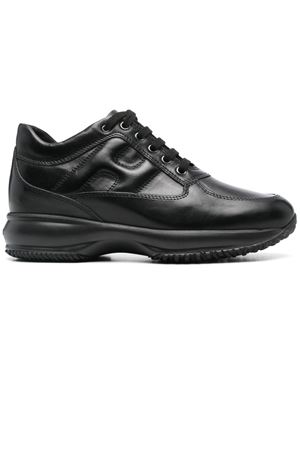 black leather interactive HOGAN | HXW00N00010KXTB999
