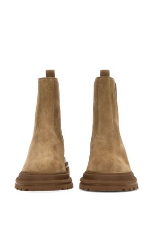 stivale chelsea in pelle marrone HOGAN | HXW6740FM0IBYEC414