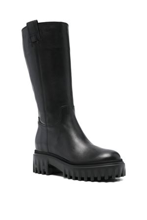 black leather boots HOGAN | HXW7000FV40KXTB999