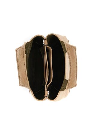 Mini shopping bag in brown textured leather HOGAN | KBW01RA0100TH1C808