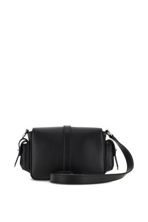 black leather shoulder bag HOGAN | KBW01RI0200TZPB999