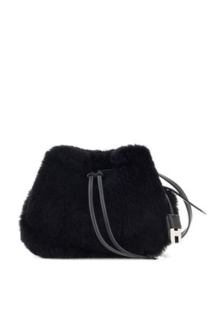 black leather bag HOGAN | KBW01RK6100UGX7D86