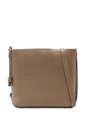 beige leather bag HOGAN | KBW01RS0200TZPC414