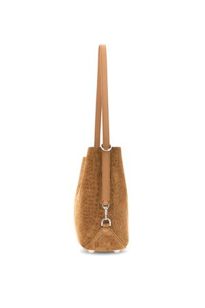 Brown suede hobo bag HOGAN | KBW01RS0200UMNC811