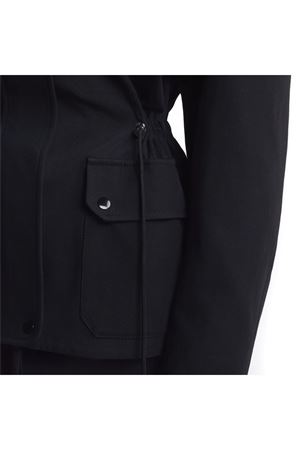 Giacca in reps di cotone nero HOGAN | KJW13511020XTZB999