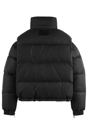 Felpa con cappuccio in cotone nero HOGAN | KJW32510150XSSS800