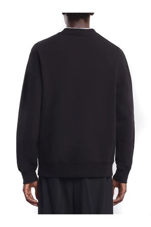 Round-neck sweater in cotton fleece HOGAN | KQMB551204TXUYB999