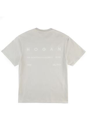 Grey cotton jersey T-shirt HOGAN | KQUB3492020WNRB403