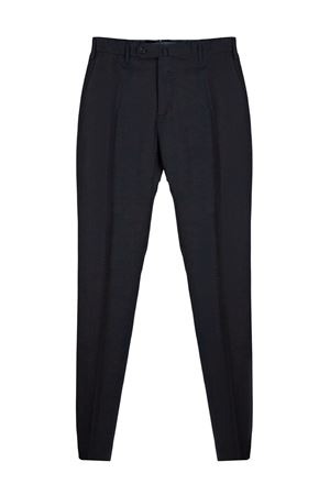 Blue wool blend trousers INCOTEX | 1TS0354536C820