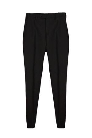 Black wool blend trousers INCOTEX | 1TS0354536C990