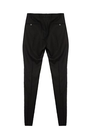 Black wool blend trousers INCOTEX | 1TS0354536C990