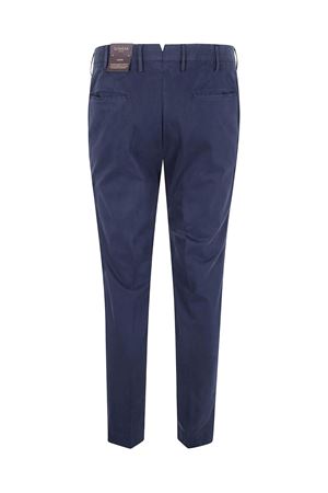 Pantaloni in cotone blu INCOTEX | 1W08514055D836