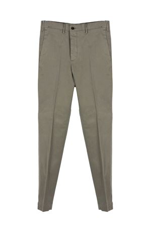 Light brown cotton blend trousers INCOTEX | 1W085140947624