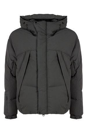 Dark grey technical fabric jacket JG1 | AW2501CHARCOLE