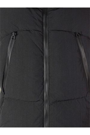 Black technical fabric sleeveless jacket JG1 | AW2503BLACK