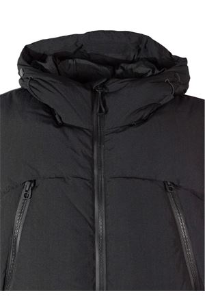 Black technical fabric sleeveless jacket JG1 | AW2503BLACK