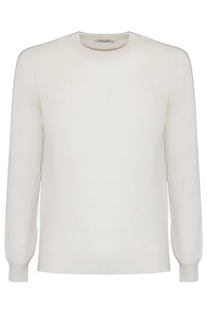 Maglia in misto lana e cashmere bianco panna KANGRA | 20010100801