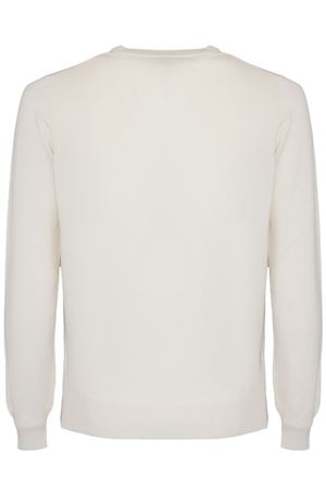 Maglia in misto lana e cashmere bianco panna KANGRA | 20010100801